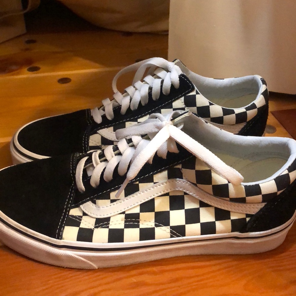 Checkered Vans